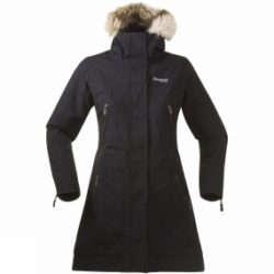 Bergans Womens Vollen Insulated Coat Black